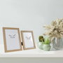 Aberto Design Set de 2 Marcos de Fotos Naturales (13x18 cm y 15x21 cm)
